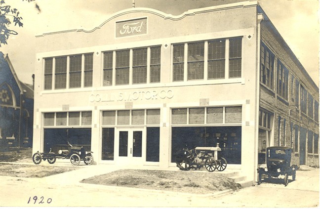 1920 Ford dealer Taylor, Texas