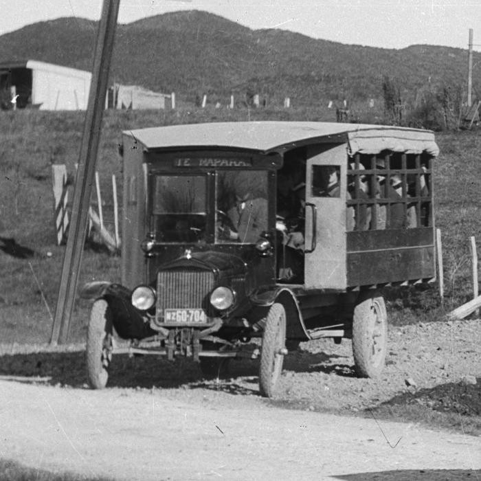 Bus - New public school bus service 1925 (2)