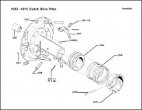 1912-1915ClutchDrivePlate