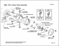 1909-1911, 2 Piece Timer Assembly Rev. 1-C