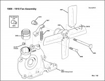 1909-1910 Fan Assembly Rev. 1-B