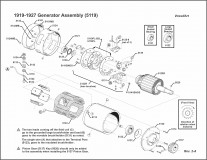 1919-1927 Generator Assmbly (5119)