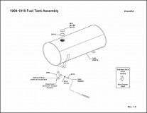 1909-1910 Fuel Tank Assembly