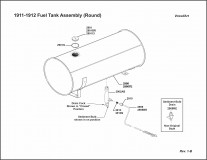1911-1912 Fuel Tank Assembly
