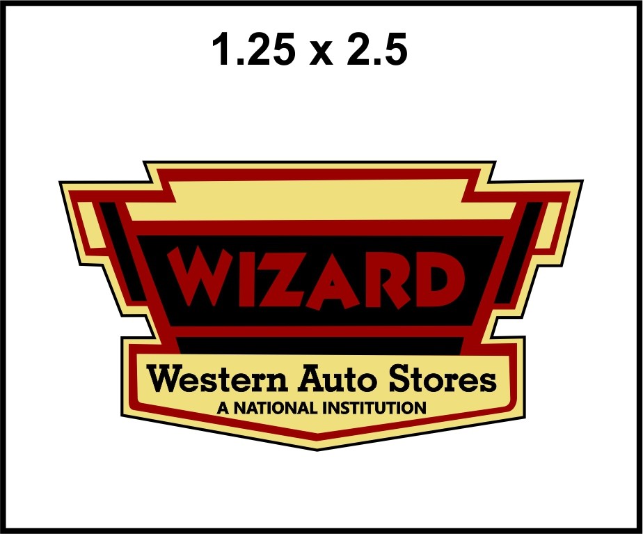 Western Auto Wizard Logo Art