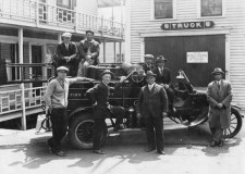 Fire Truck, with a crew of likely lads..