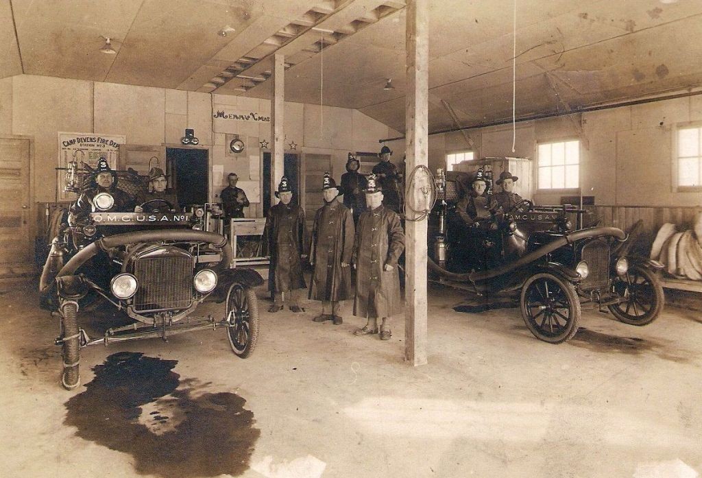 Fire Truck, Station No. 3 at Camp Devens