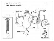 1912 Sediment Bulb Assembly