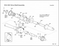 1914-1921 Drive Shaft Assembly