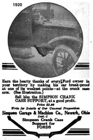 Crankcase ‘Belly Strap’ engine support