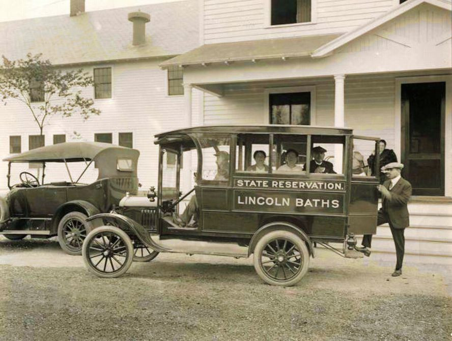1918 at old Lincoln Baths in Saratoga Springs