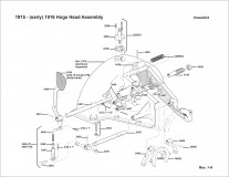 1915 (Early) 1916 Hogs Head Assembly
