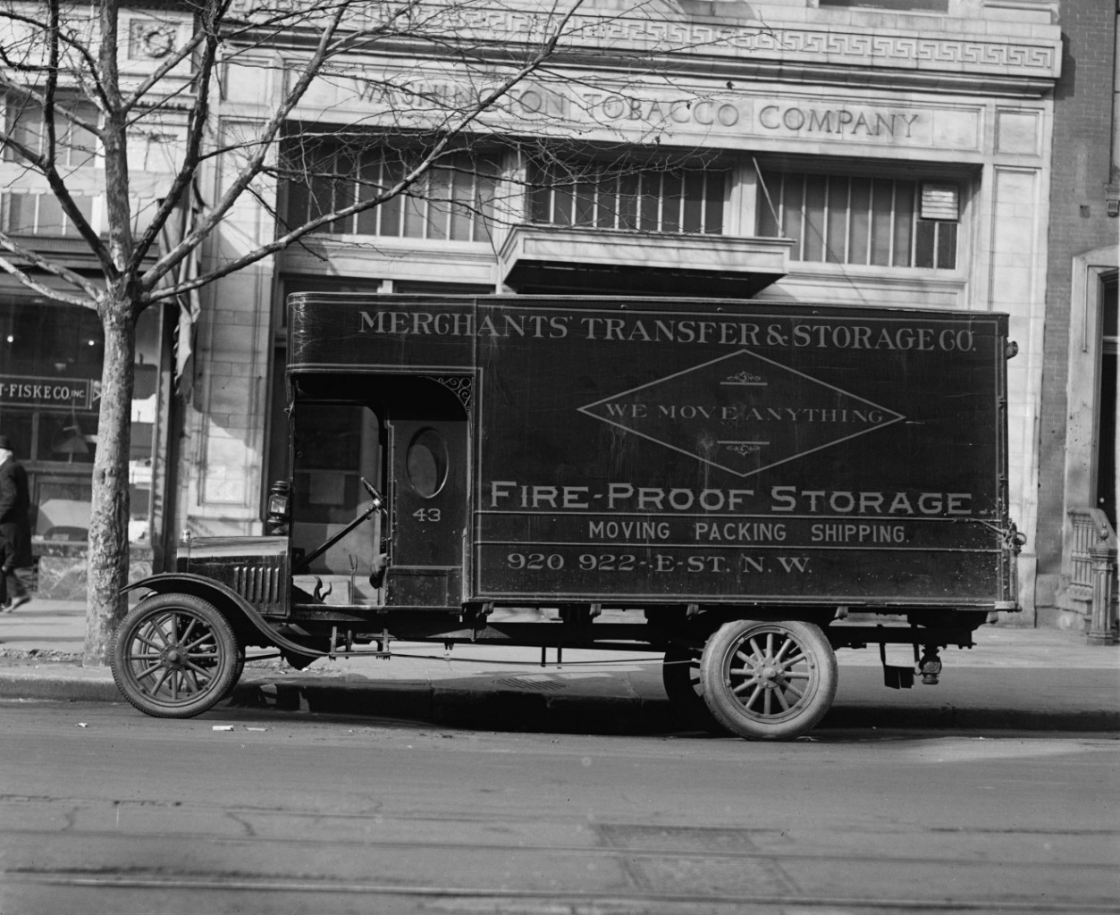 TT Delivery Van - Fire Proof Storage