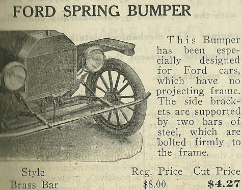 Front spring bumper
