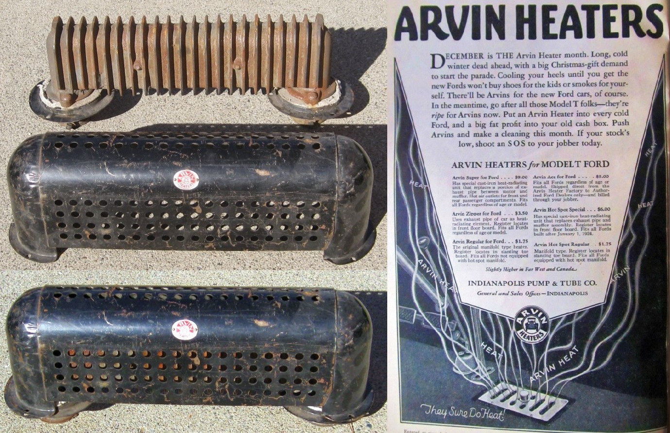 Heater: "Arvin"