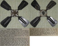 Radiator: "Colby" Reversible Fan
