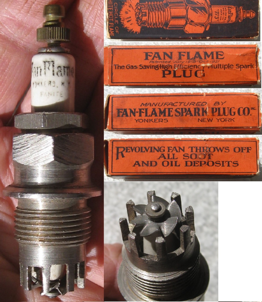 Spark Plugs: "Fan-Flame"