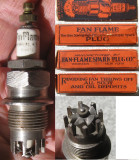 Spark Plugs: "Fan-Flame"