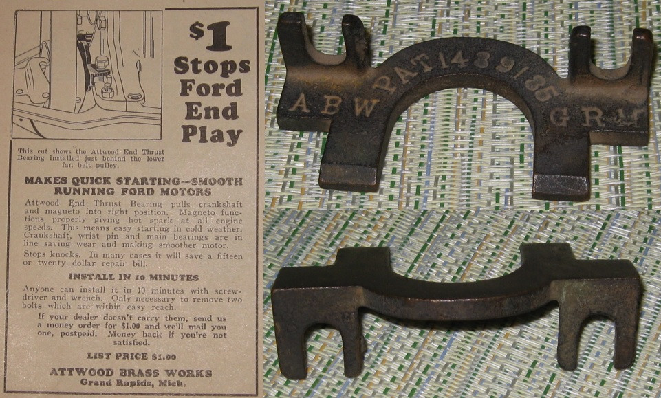 Engine: "Attwood" End Float Bearing