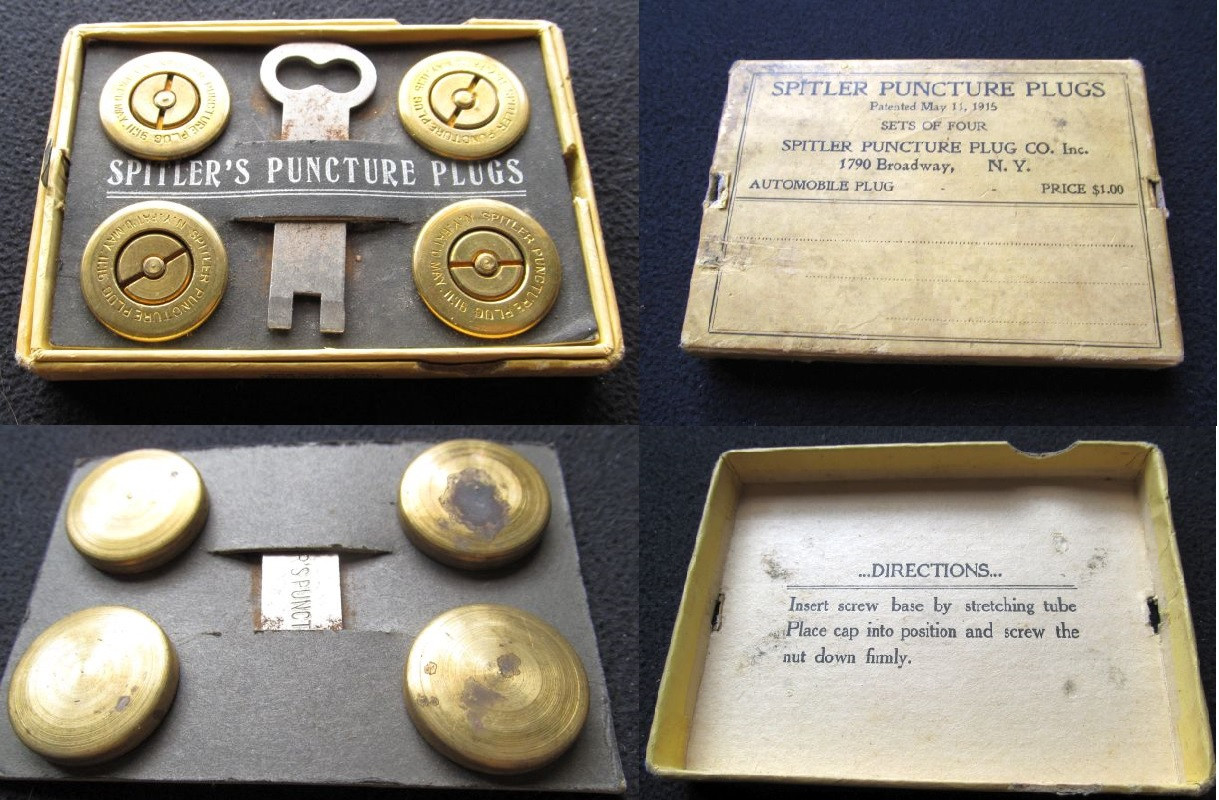 Tires: "Spitler's Puncture Plugs"