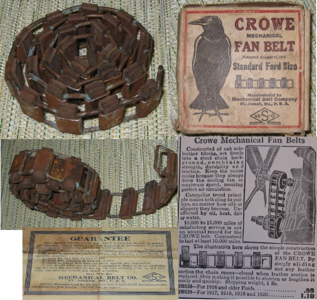 Fan Belt: "Crowe Mechanical"