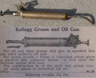Tools: "Kellogg" Oil and Grease Gun