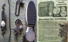 Pedals: "Fulton" Foot Accelerator