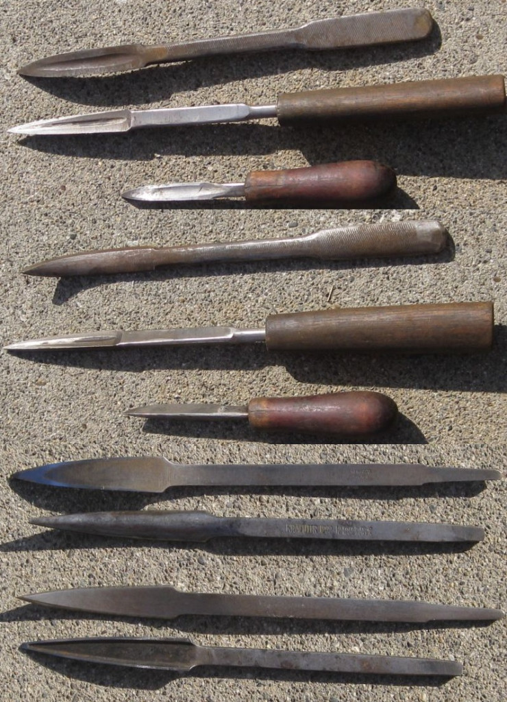 Tools: Babbit Bearing Scrapers