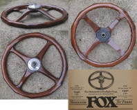 Steering Wheel: "Fox 'Sewell' All Wood Wheel"