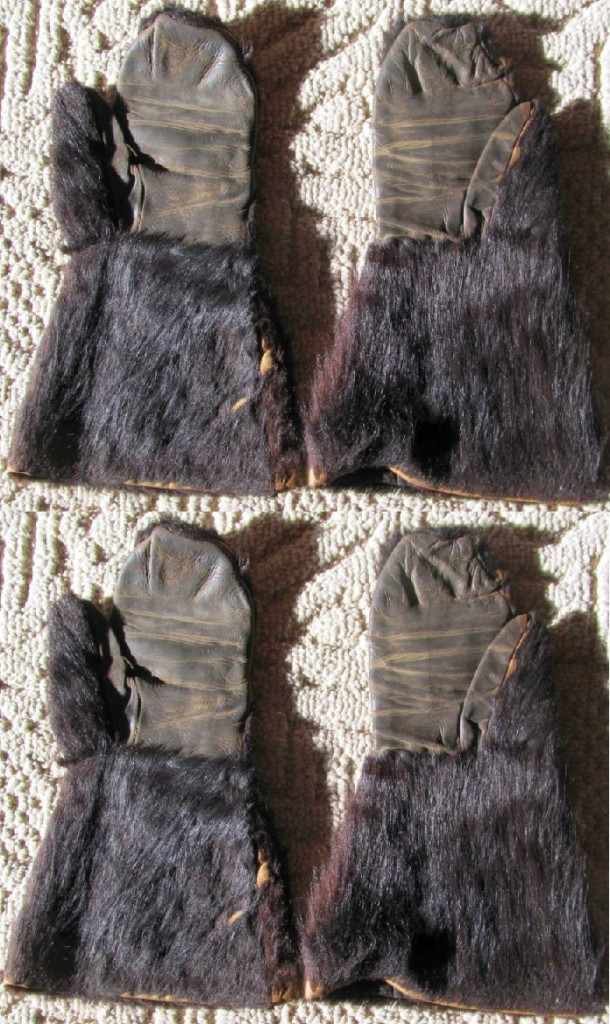 Driving Gauntlets: Bear Skin
