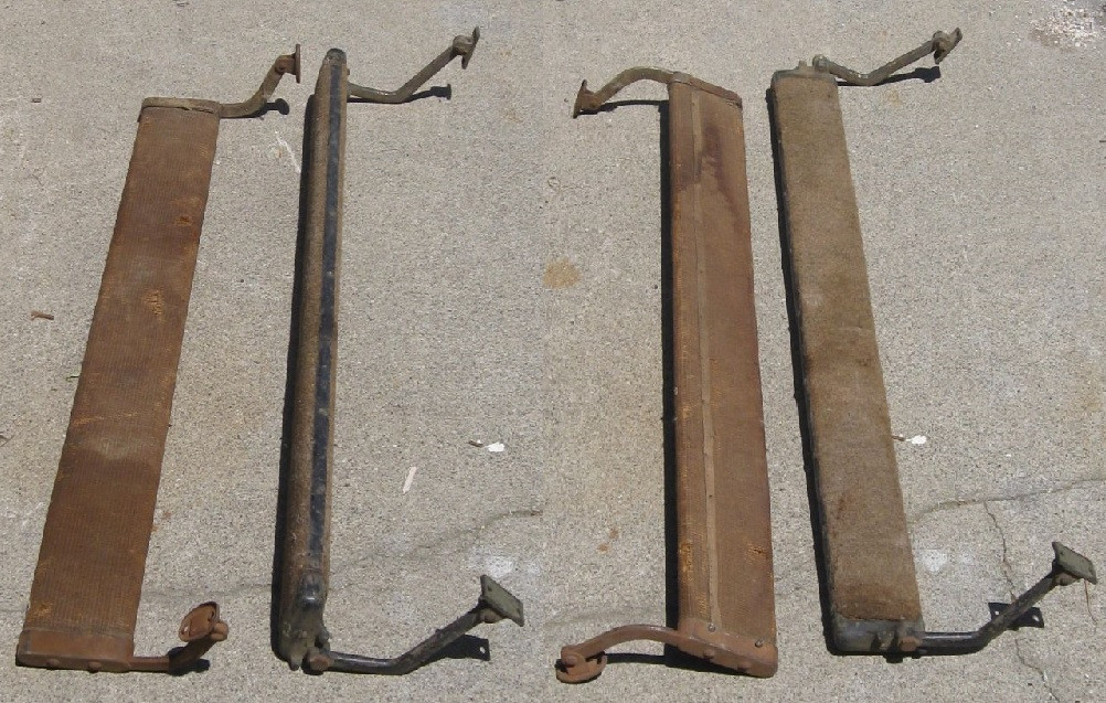 Rear Seat Foot Rests