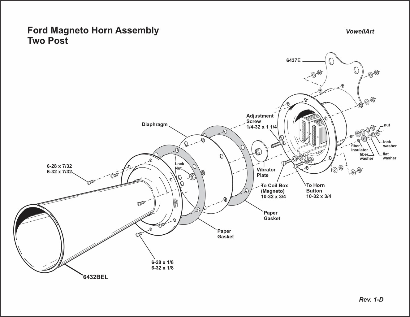 Magneto Horn Assembly