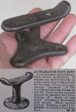 Pedals: Accelerator Foot Rest