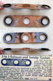Manifold: "3 in 1 Exhaust and Intake Gasket"