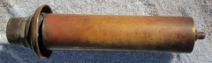 Horn: Brass Single Tube Exhaust Whistle