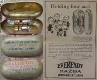 Lighting: "Eveready Mazda" Spare Lamp Kit