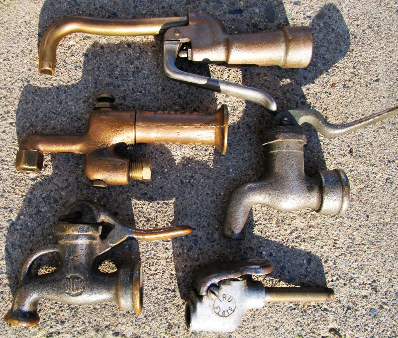 Service Station Air and Water Hose Taps