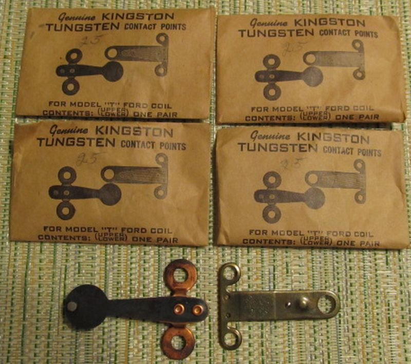 Coils: "Kingston" Tungsten Contact Points