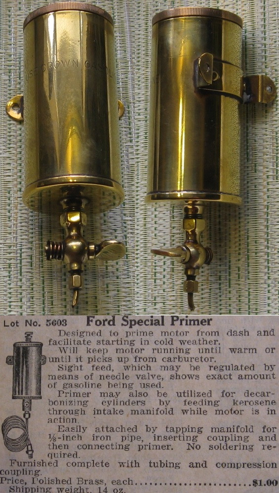 Gas: Dash Primer Tank