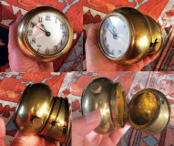 Clocks: Brass Dash Mount