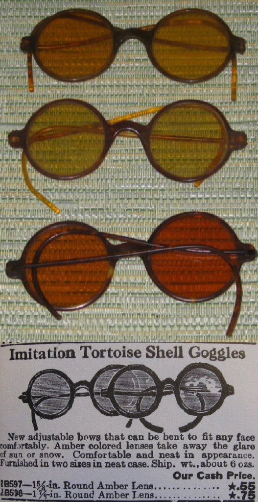 Driving Shades: Imitation Tortoise Shell Goggles