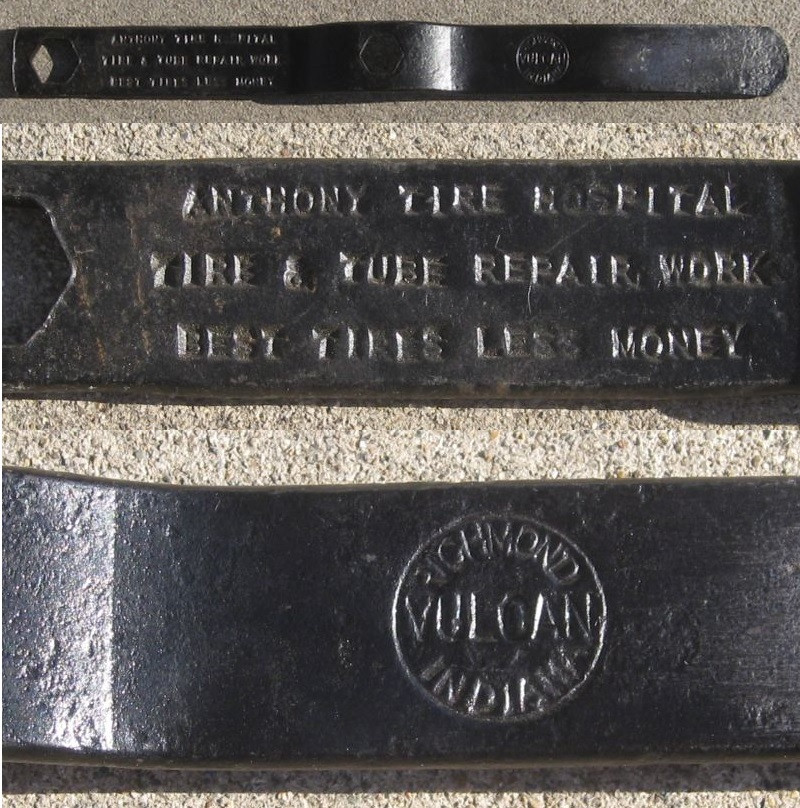 Tools: "Vulcan" Tire Iron