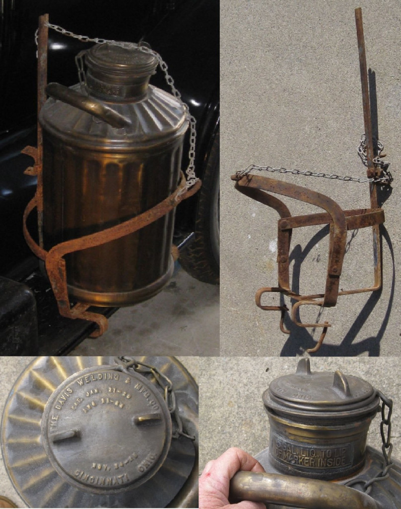 Running Board Adjusable Milk Can Carrier