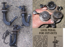 Exhaust Cut-Out Lock Pedals