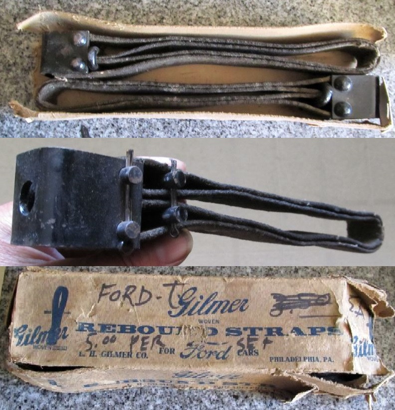 Rear Axle: "Gilmer" Rebound Straps