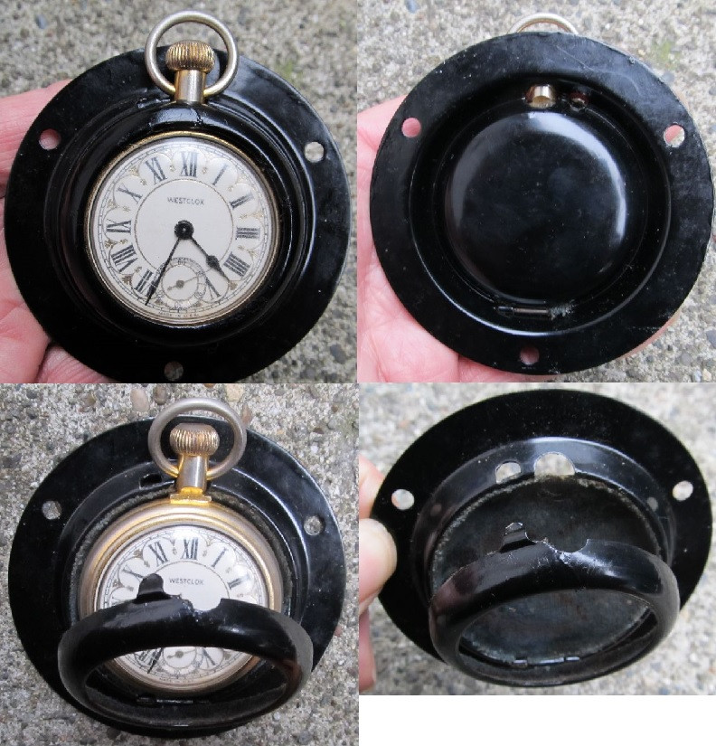 Clocks: Dash Mount for Pocket Watch