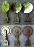 Rear View Mirrors - Brass Selection