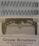 Rear Axle: "Woodworth" Grease Retainers