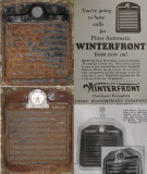 Radiator Shutters: "Pines Winterfront"
