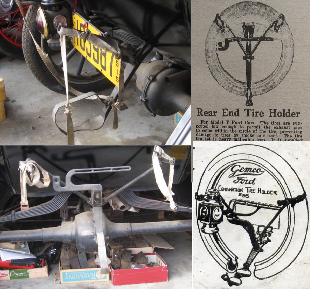 Wheels: "Gemco" Rear Spare Carrier